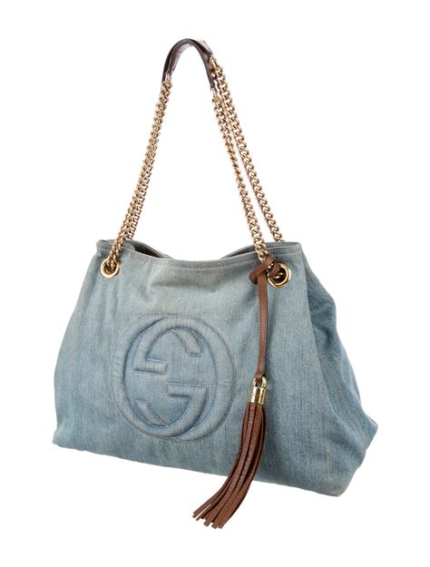 gucci soho bag selfridges|gucci soho denim bag.